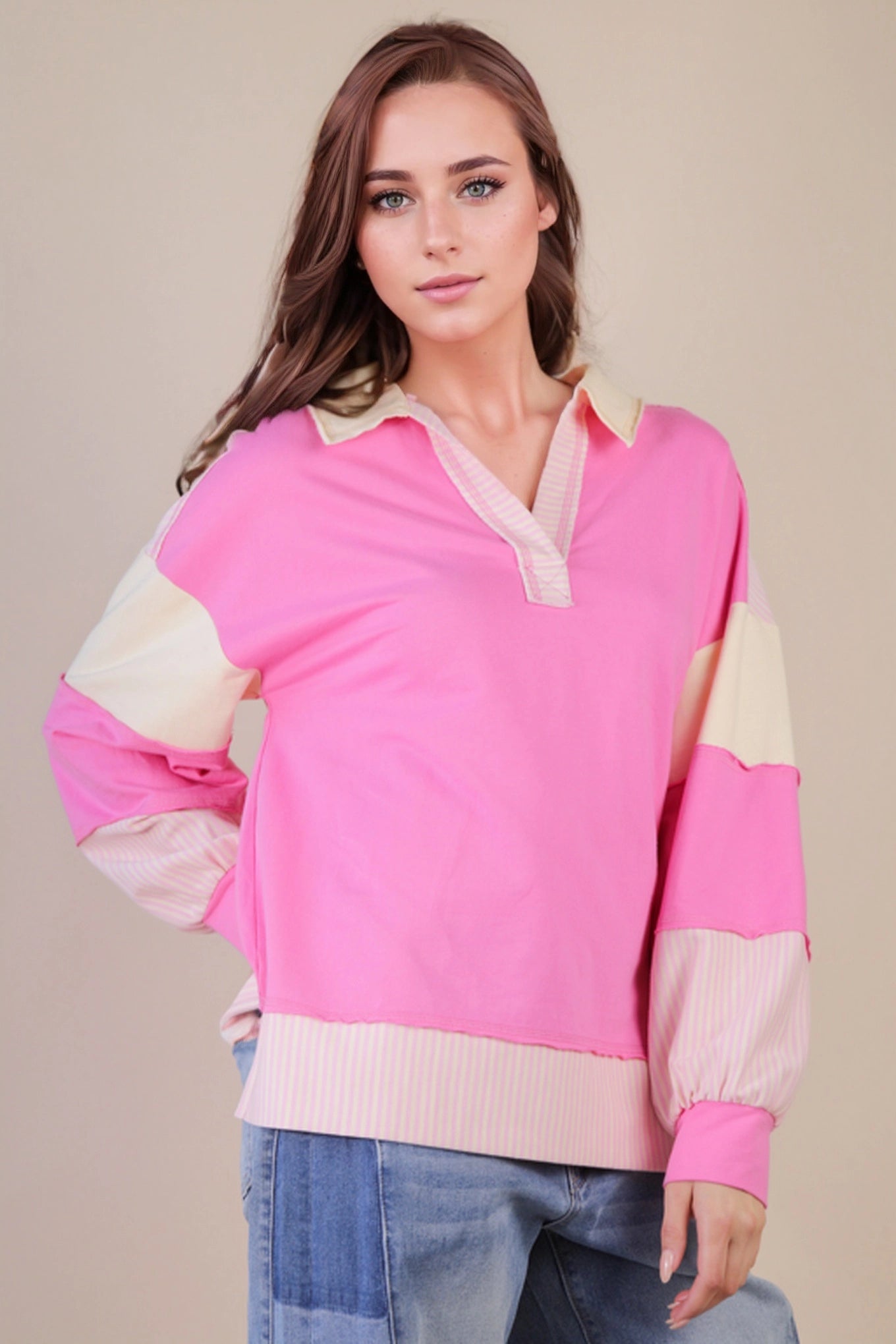 Maher Rugby Oversized Top