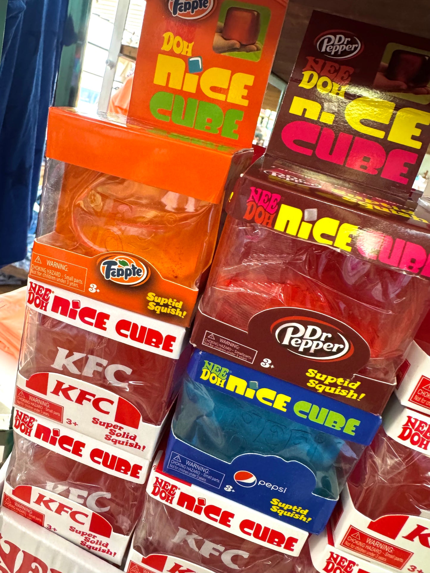 Sugar Soda & Food Cube Toy
