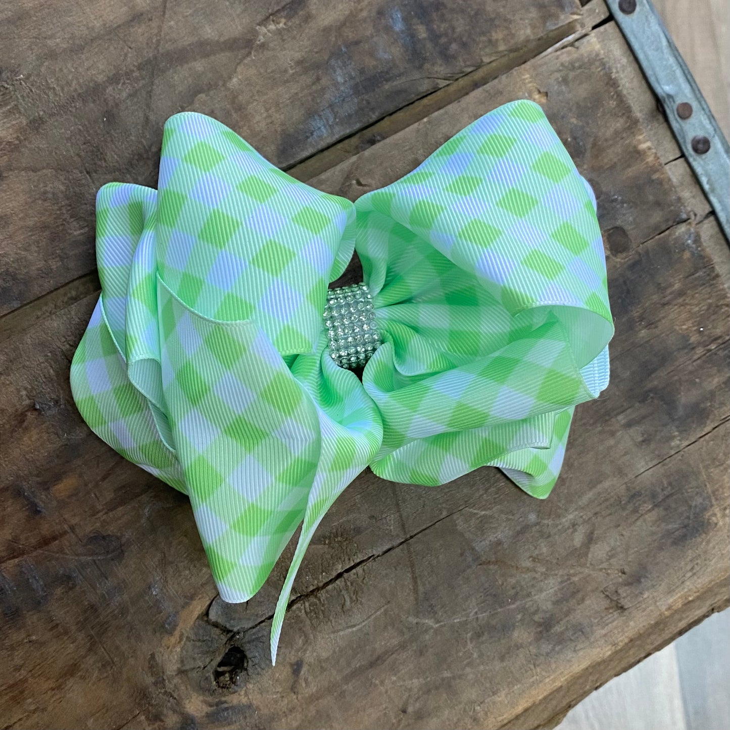 Rhinestone Printed Bows