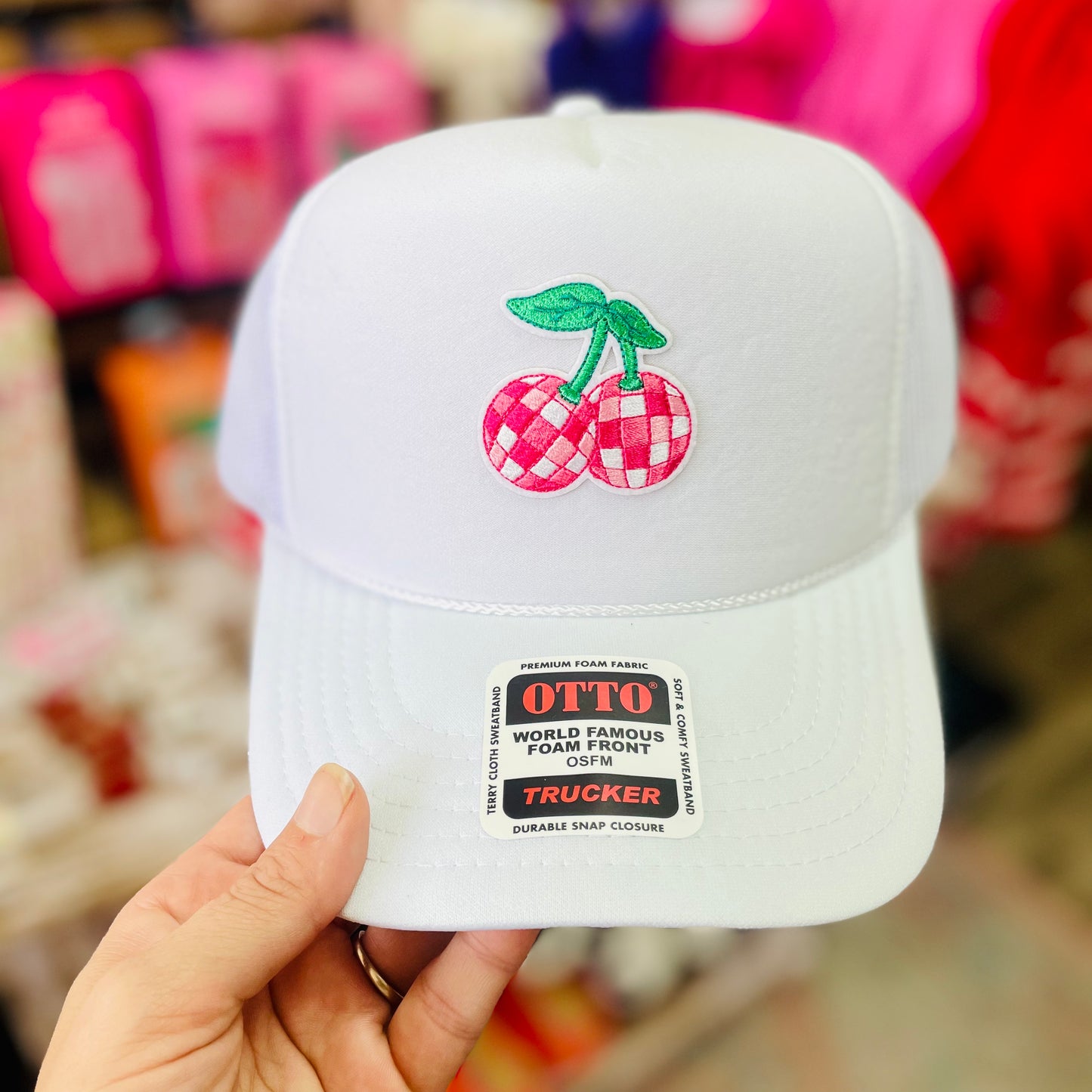 Disco Cherry Patch Trucker Hat