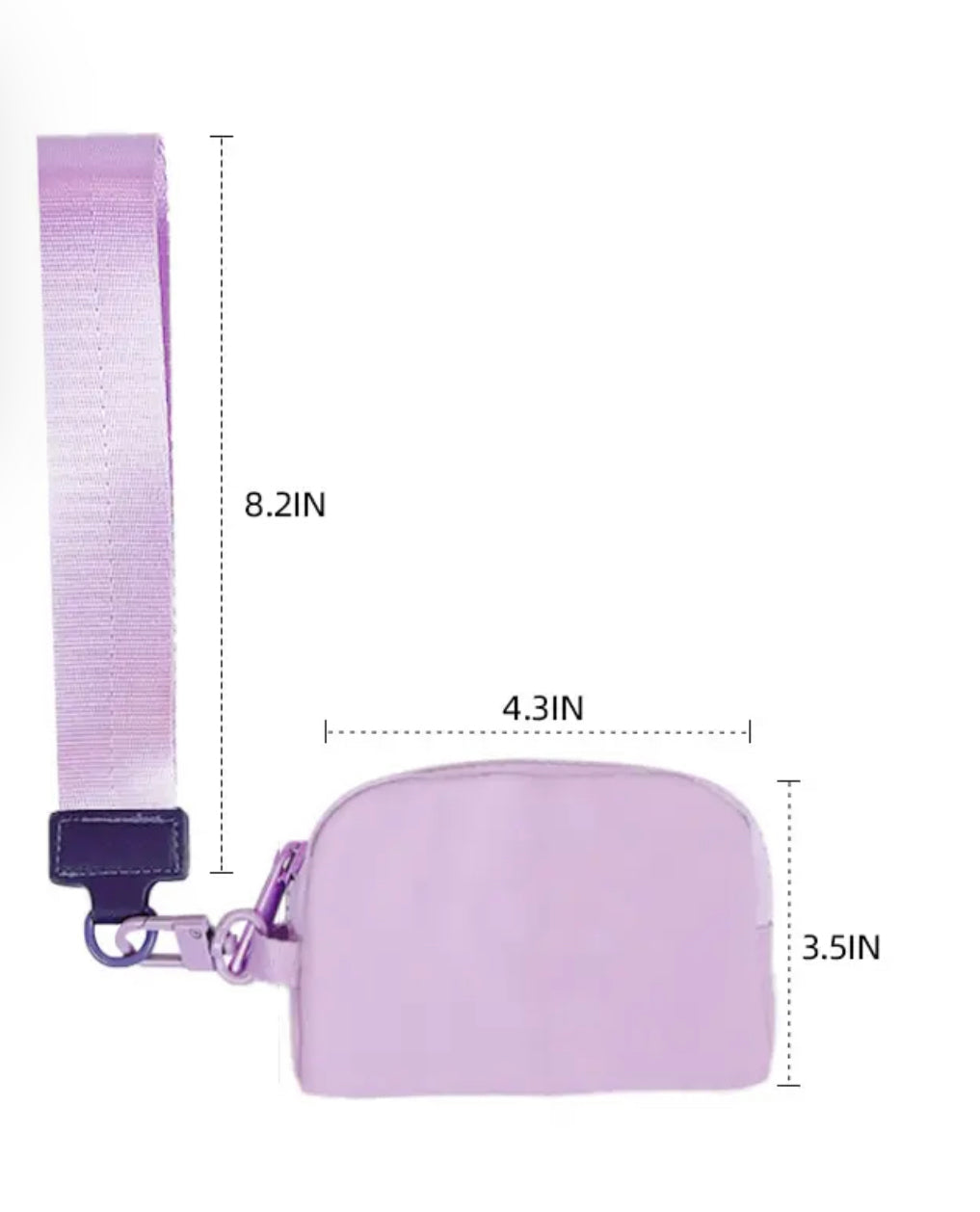 Double Coin Pouch Wristlet