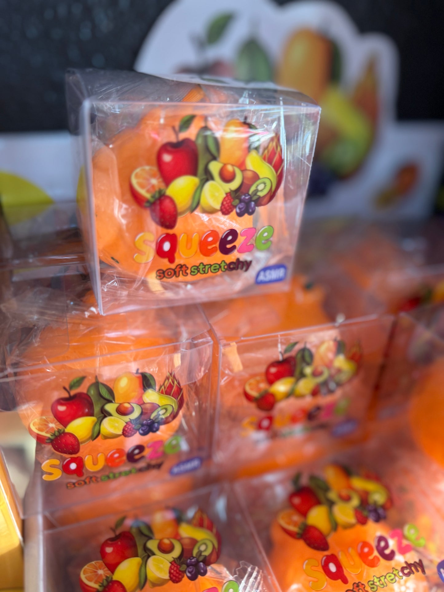 Crunchy Orange Fruit Toy