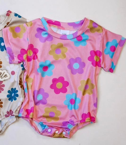 Baby Girls Mod Floral Onesie