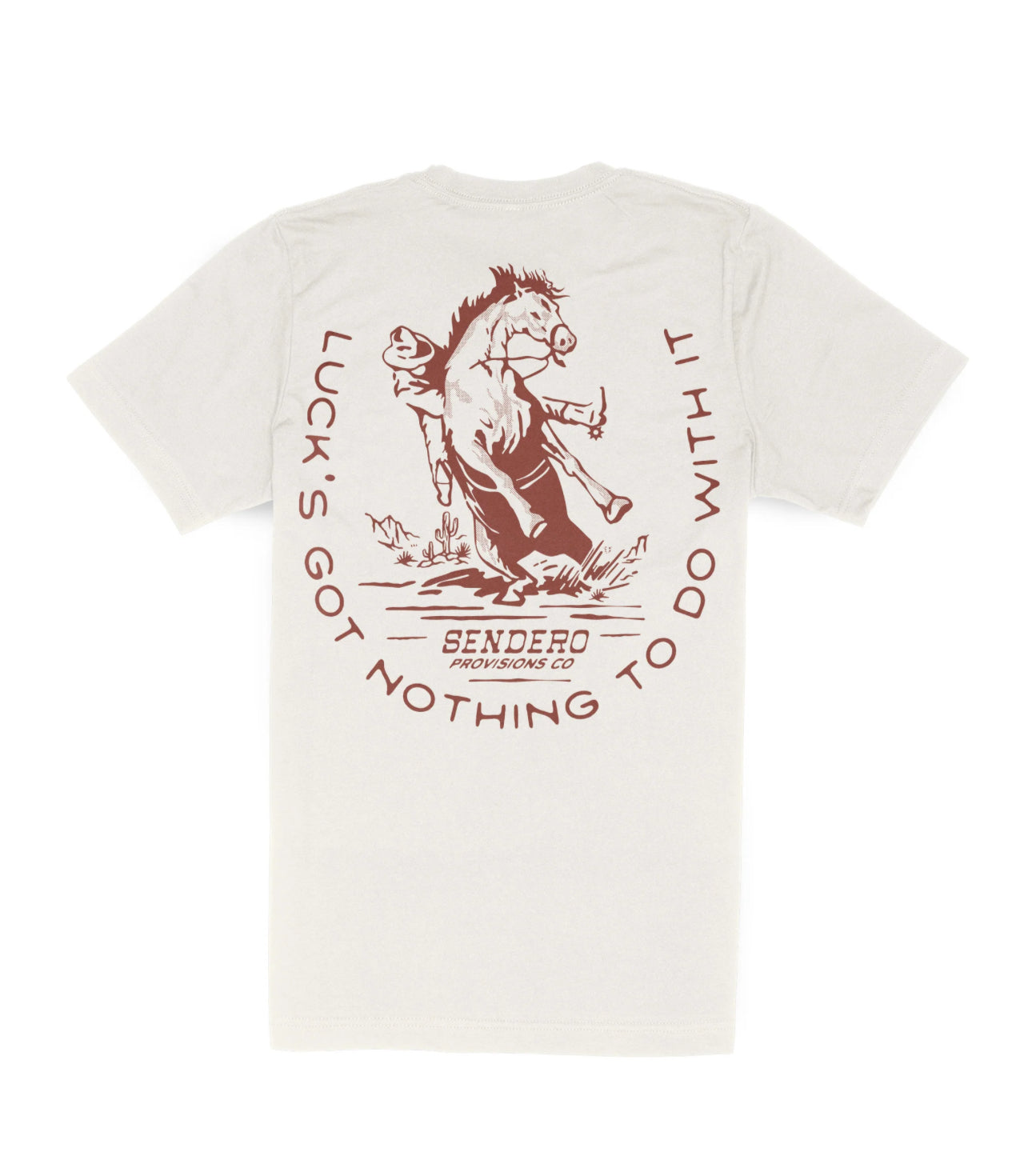 Mens Sendero No Luck Tee