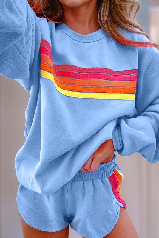 **SALE!** April Neon Striped Activewear