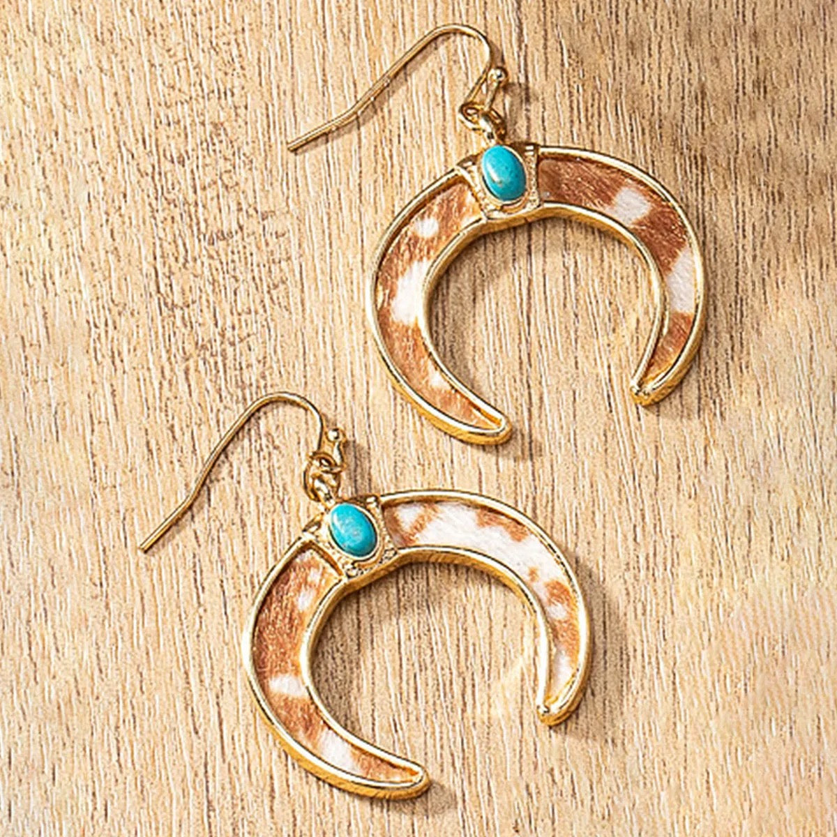 Nacogdoches Horn Earrings
