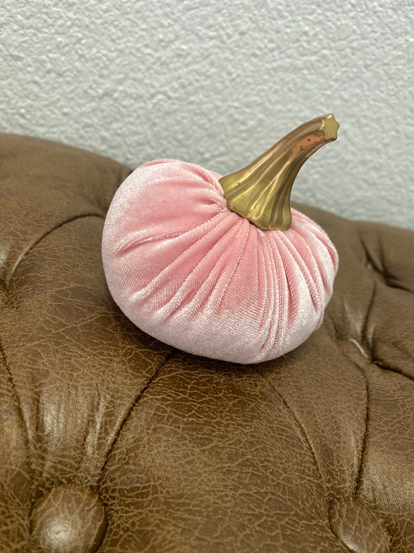 Mini Velvet Pumpkins