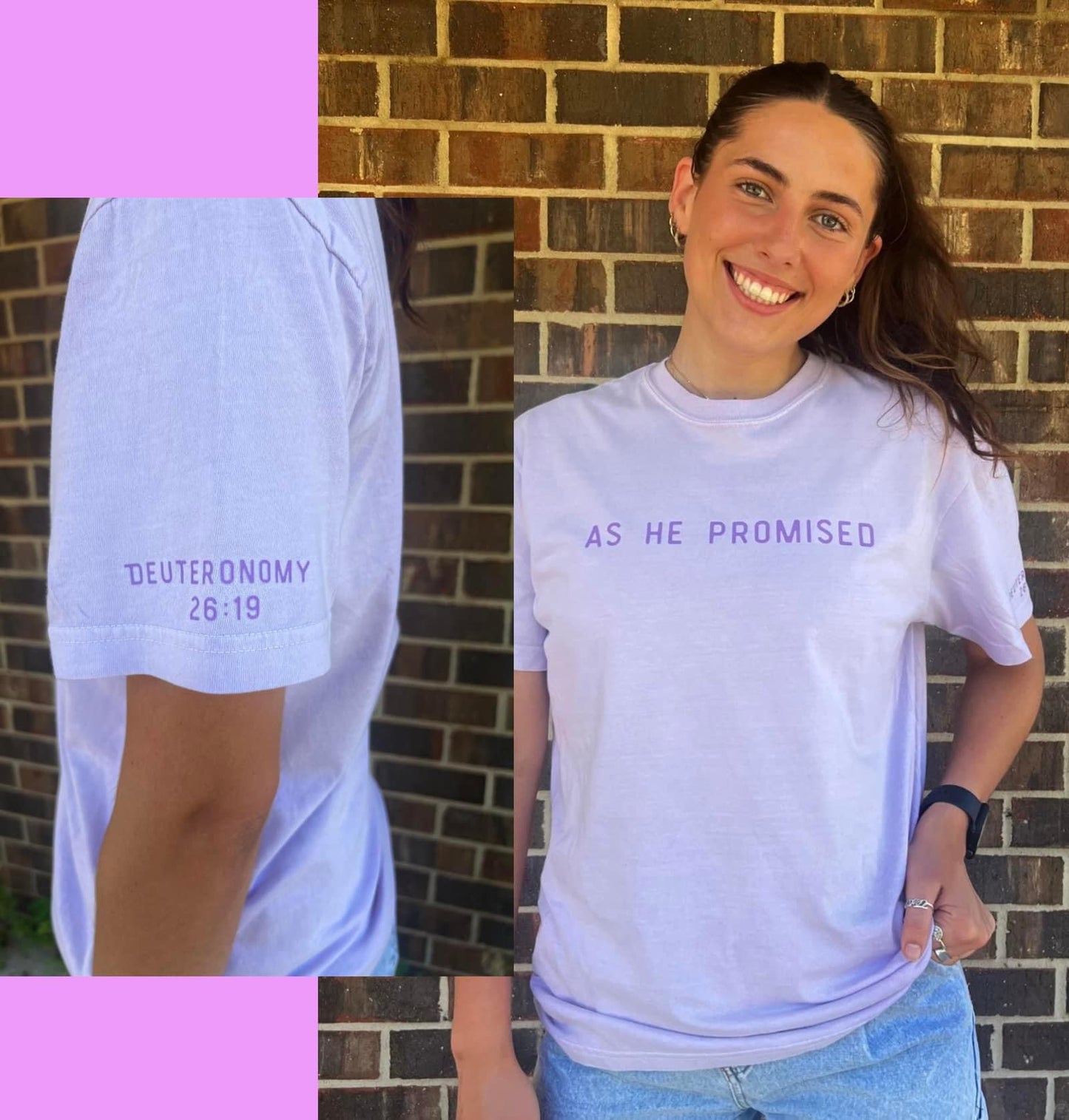 **SALE!** As He Promised Tee