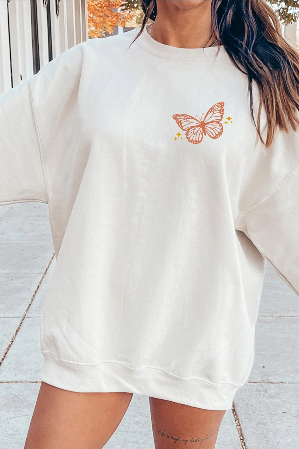 **SALE!!** You Are My God Butterfly Sweatshirt