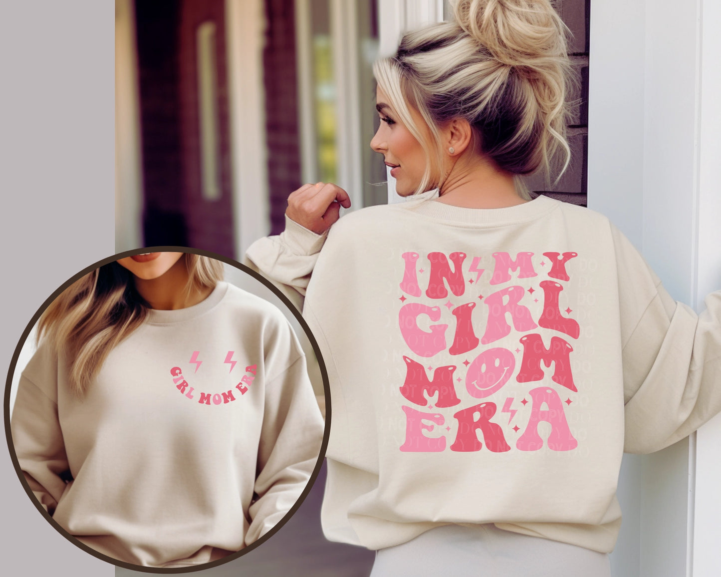 **SALE!** In My Girl Mom Era Sweatshirt
