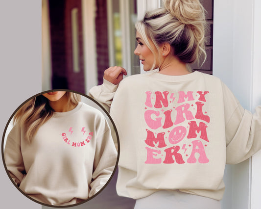 **SALE!** In My Girl Mom Era Sweatshirt