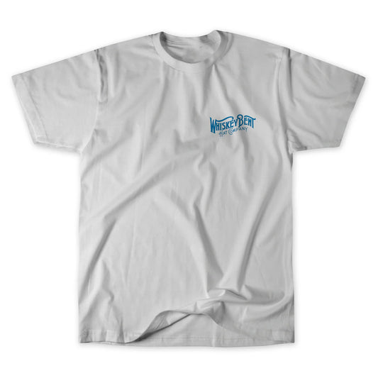 Whiskey Bent Hat Co. Beach Front White Tee