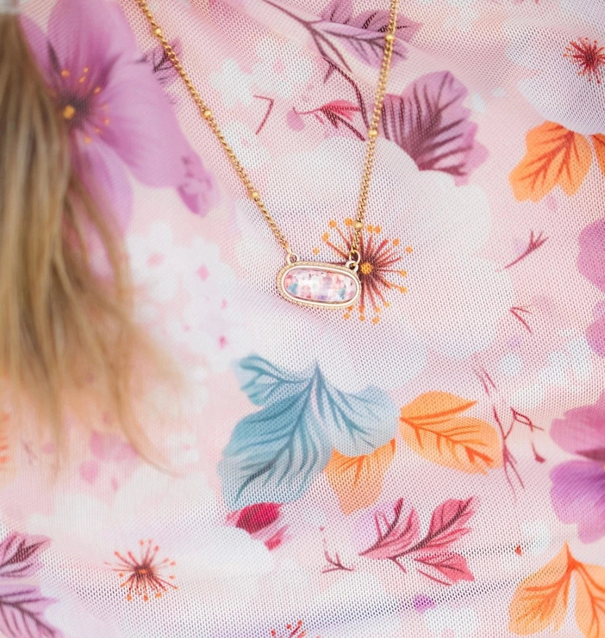 Kendell Floral Necklace