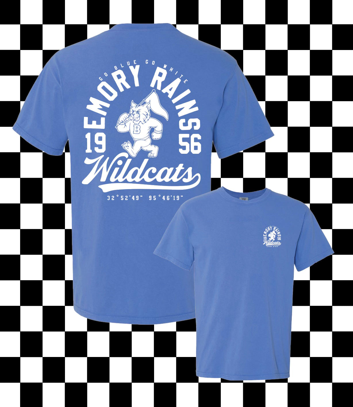 Arch Emory Rains Wildcats Tee
