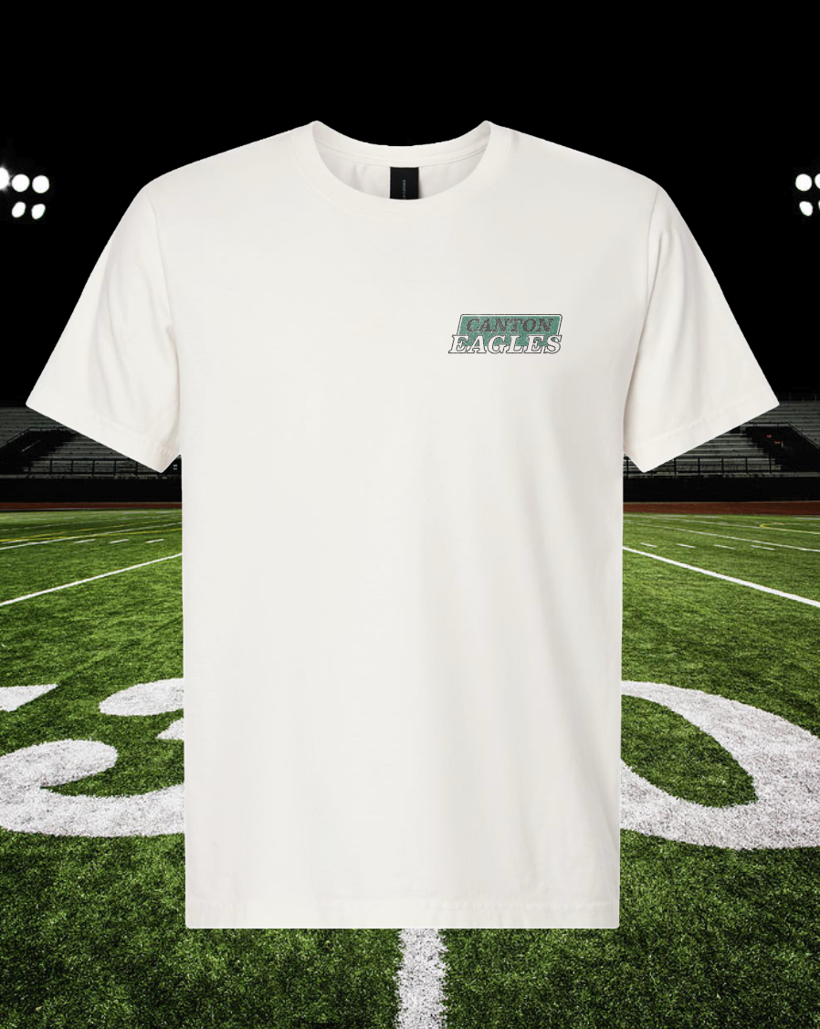 Retro Mascot Canton Eagles Tee