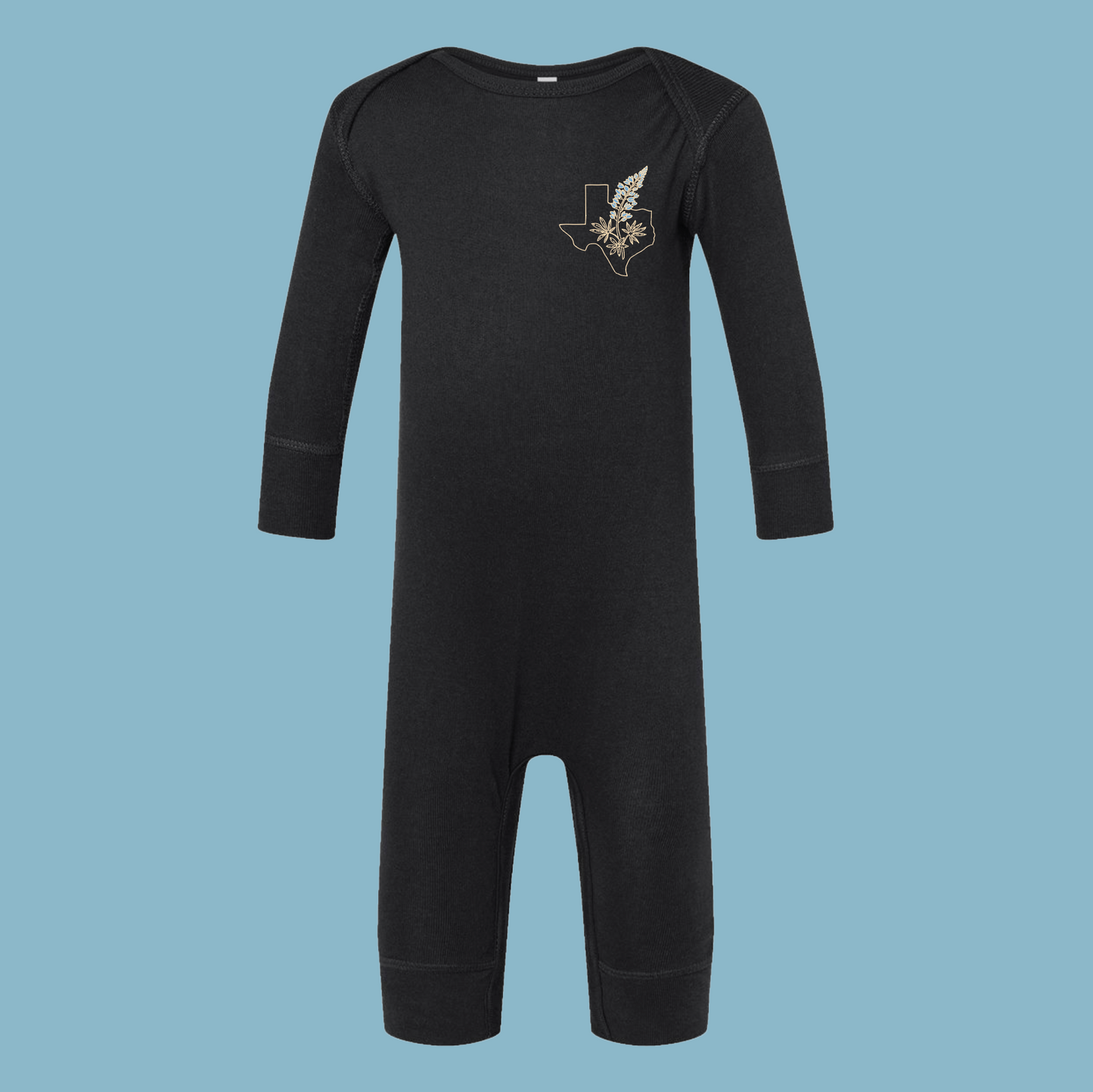 Sonray Bluebonnet Black Baby Jumper