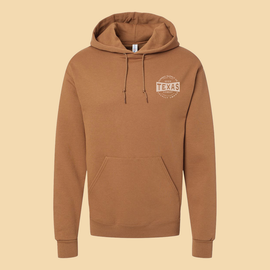 Sonray Keep Texas Cowboy Pecan Hoodie