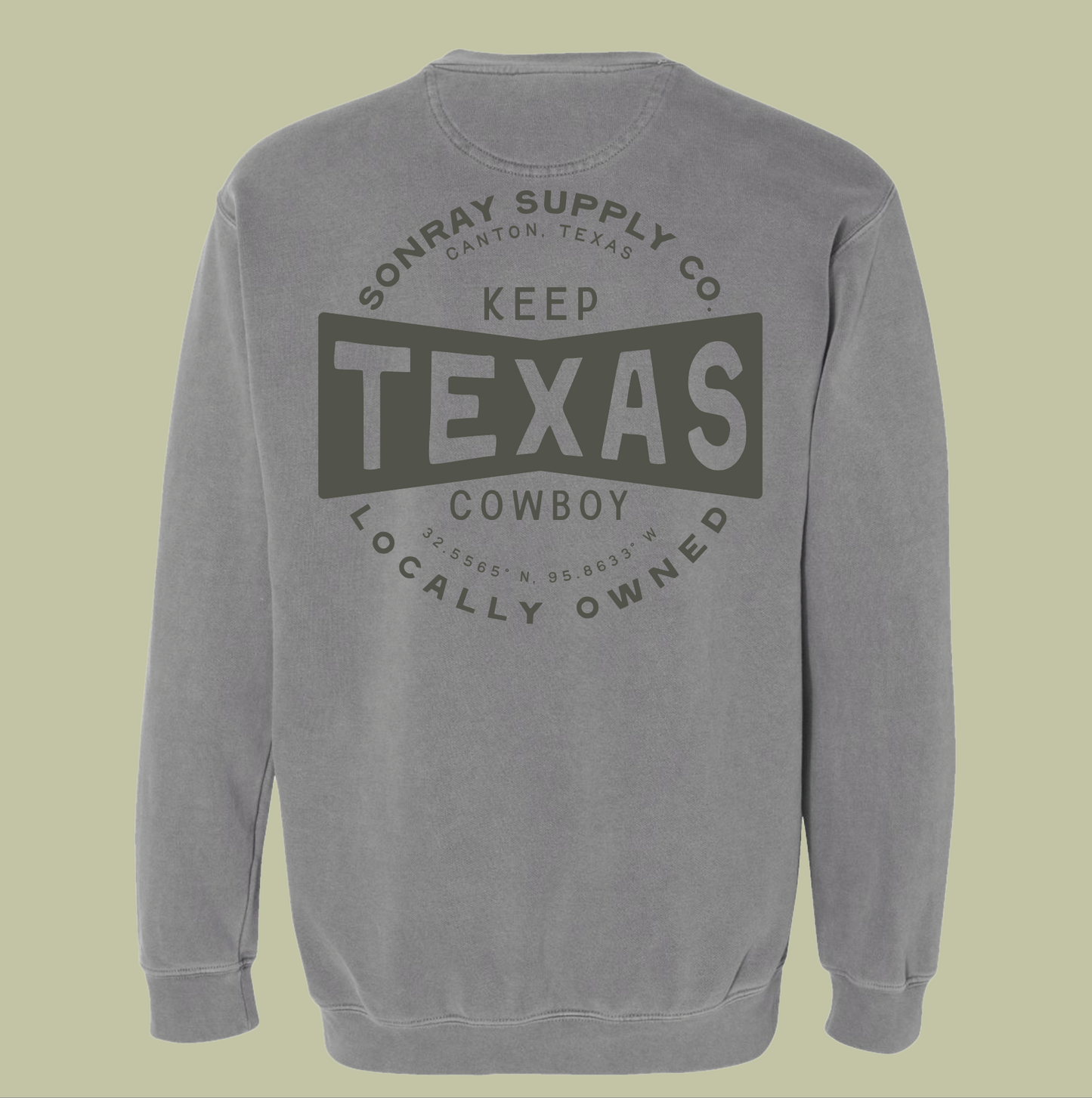 Sonray Texas Crewneck Sweatshirts