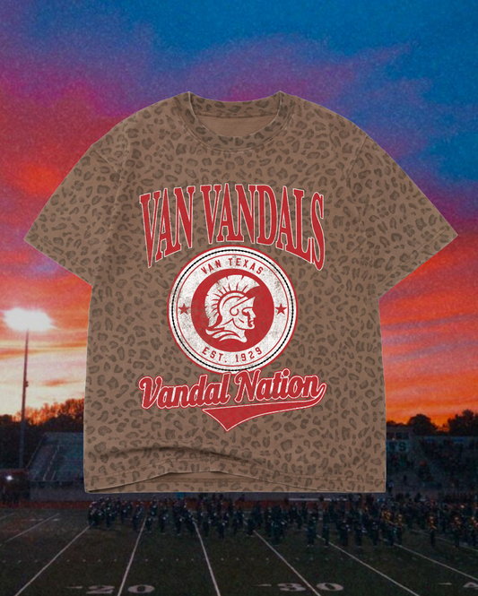 Adult Vintage Badge Van Vandals Tee