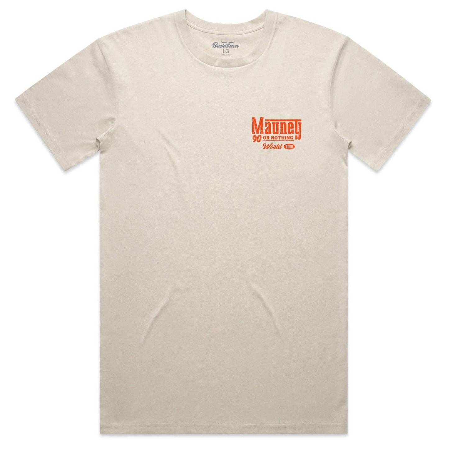 American Cattle Co Ivory Mauney World Tour Tee
