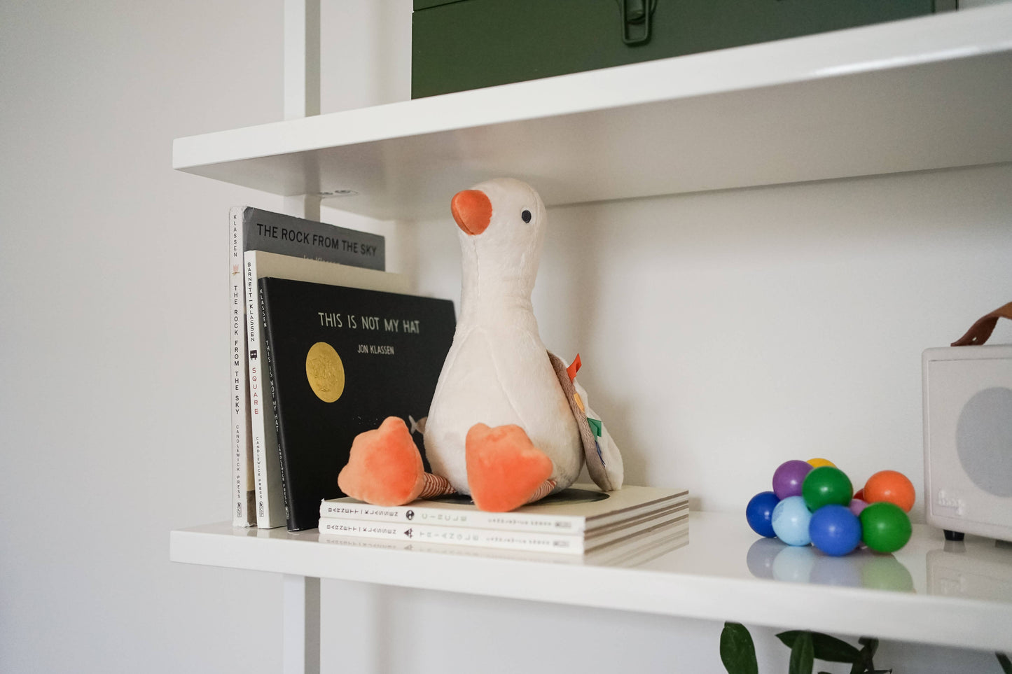 Itzy Ritzy Sweetie Snuggles™ Plush: Goose
