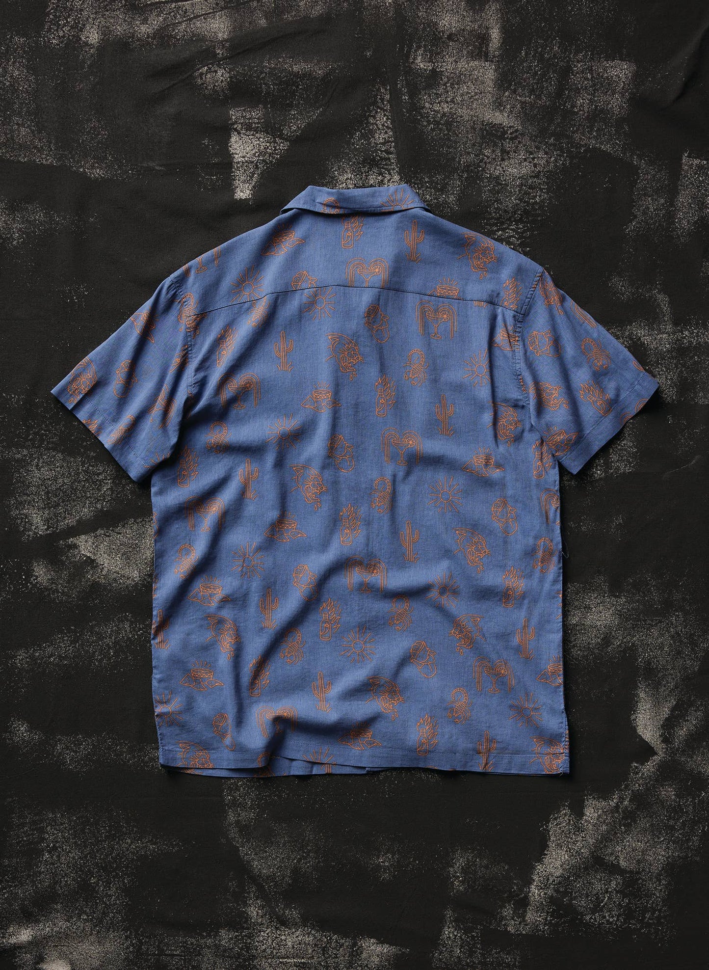 Mens Silverfall Adios Burritos Buttondown Shirt