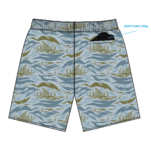 Mens Honey Hole Weekender Redfish Shorts