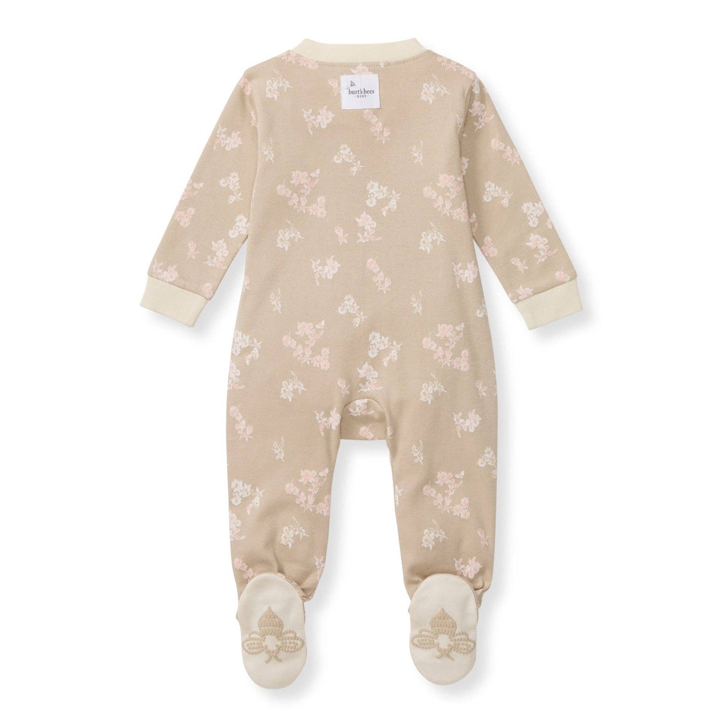 Burt's Bees Girls Whimsical Floral Organic Cotton Sleeper