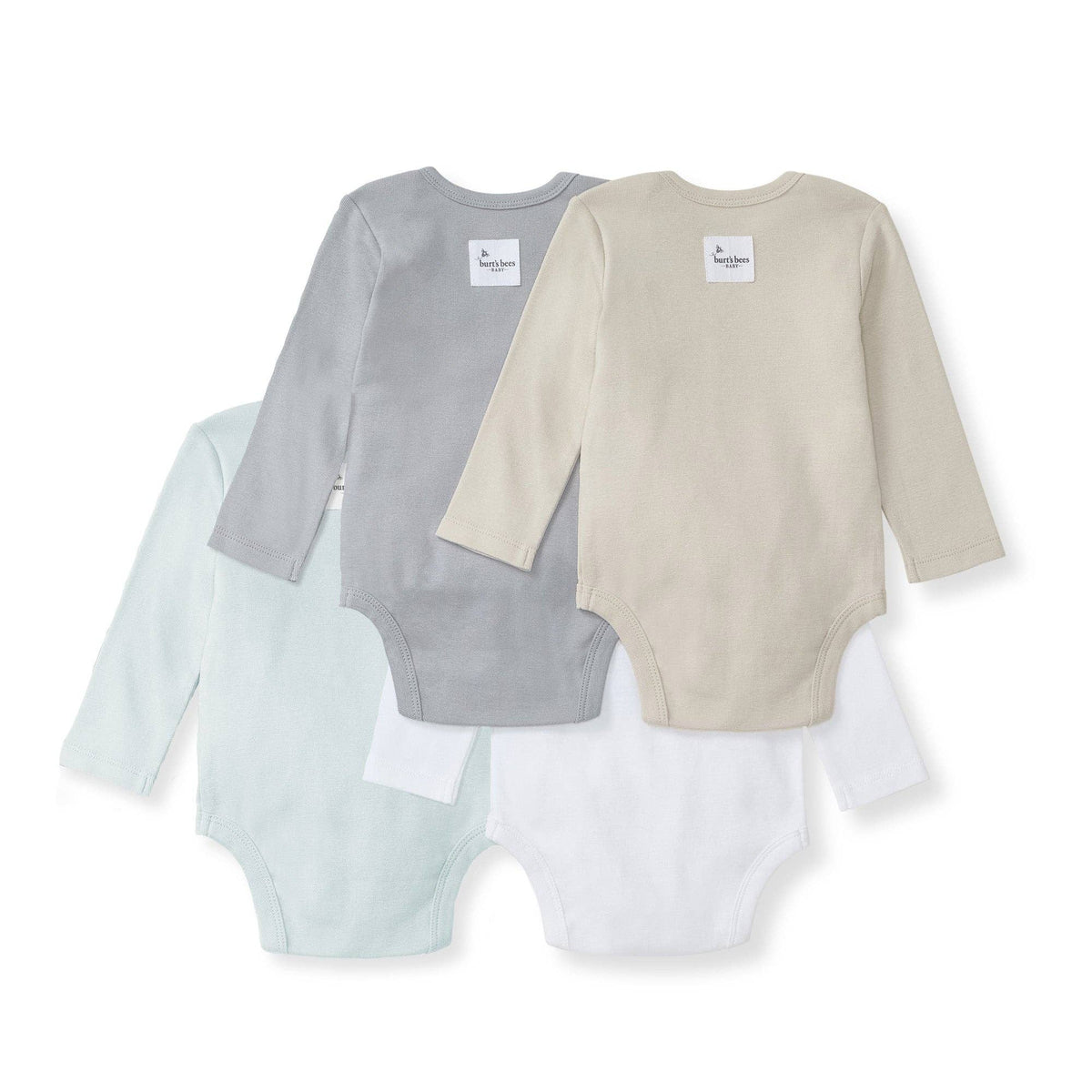 Baby Boys Burt's Bees Set of Longsleeve Onesies