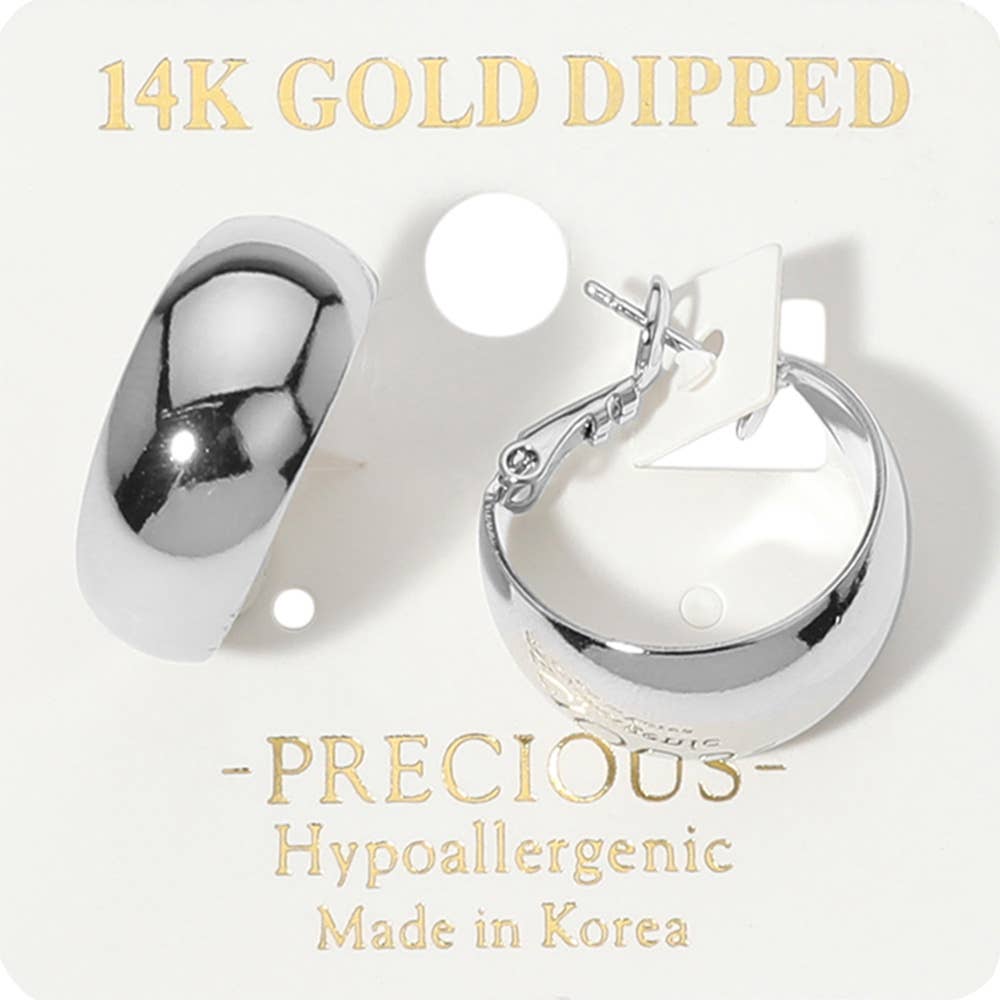 Virginia Basic Hoop Earrings