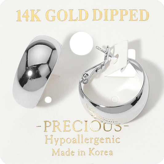 Virginia Basic Hoop Earrings