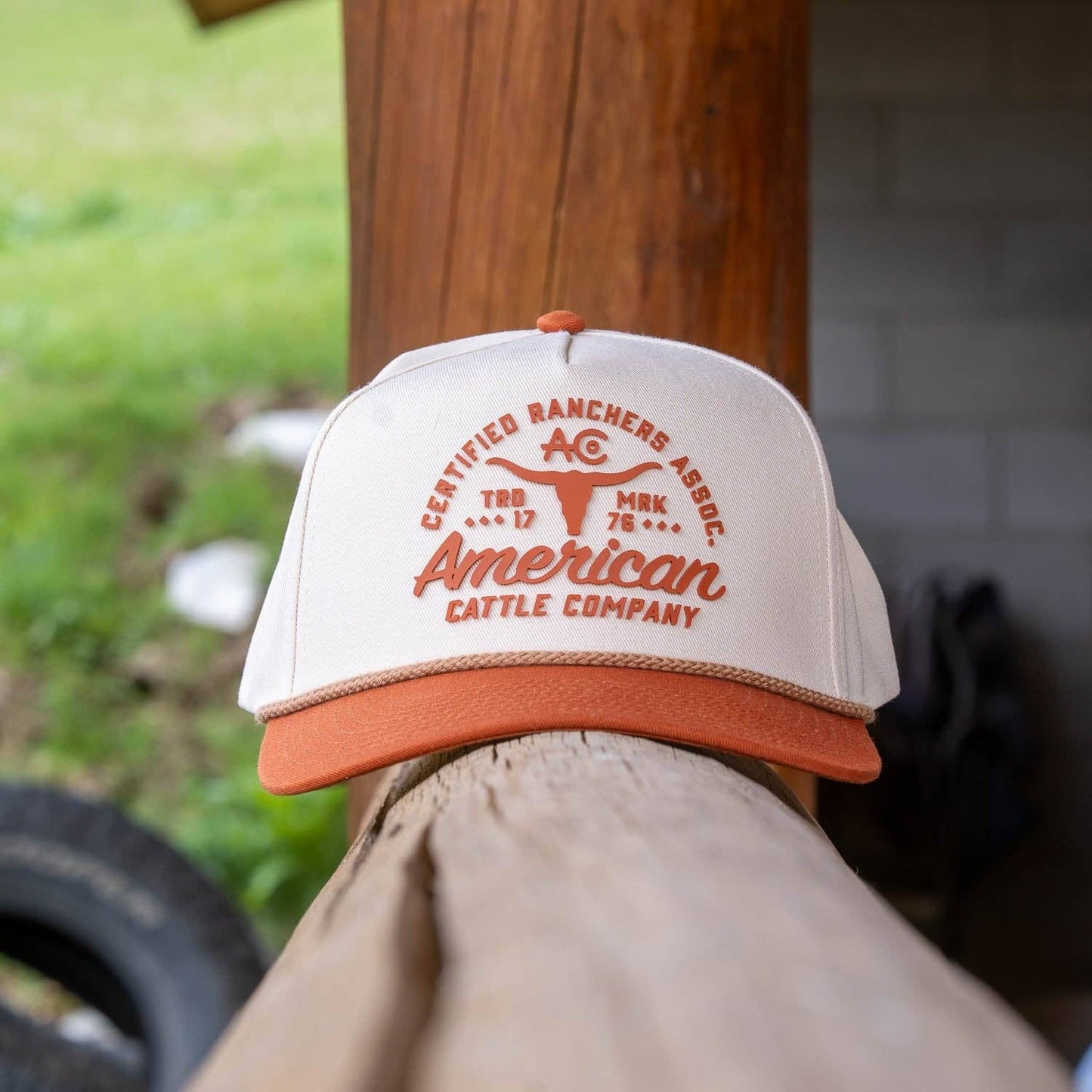 American Cattle Co Ranchers Burnt Orange Hat