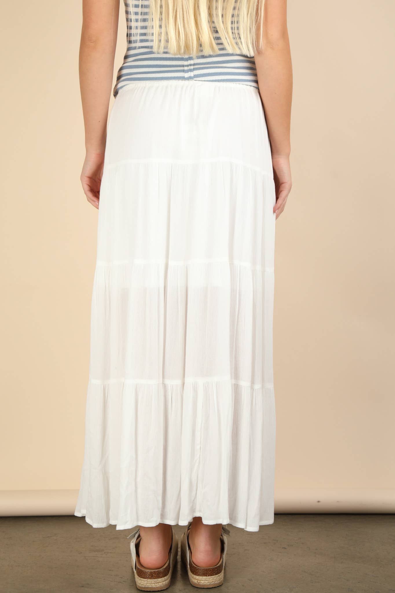 Ella Drawstring Prairie Skirt