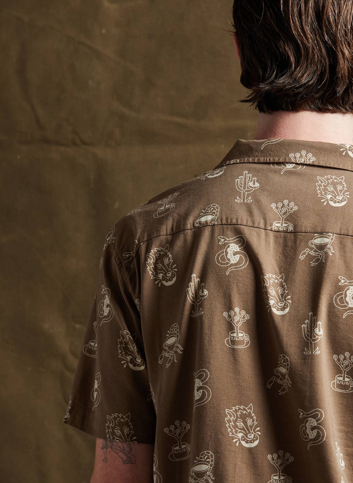 Mens Silverfall Desert Donuts Buttondown Shirt