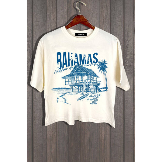 Bahamas Paradise Cropped Top