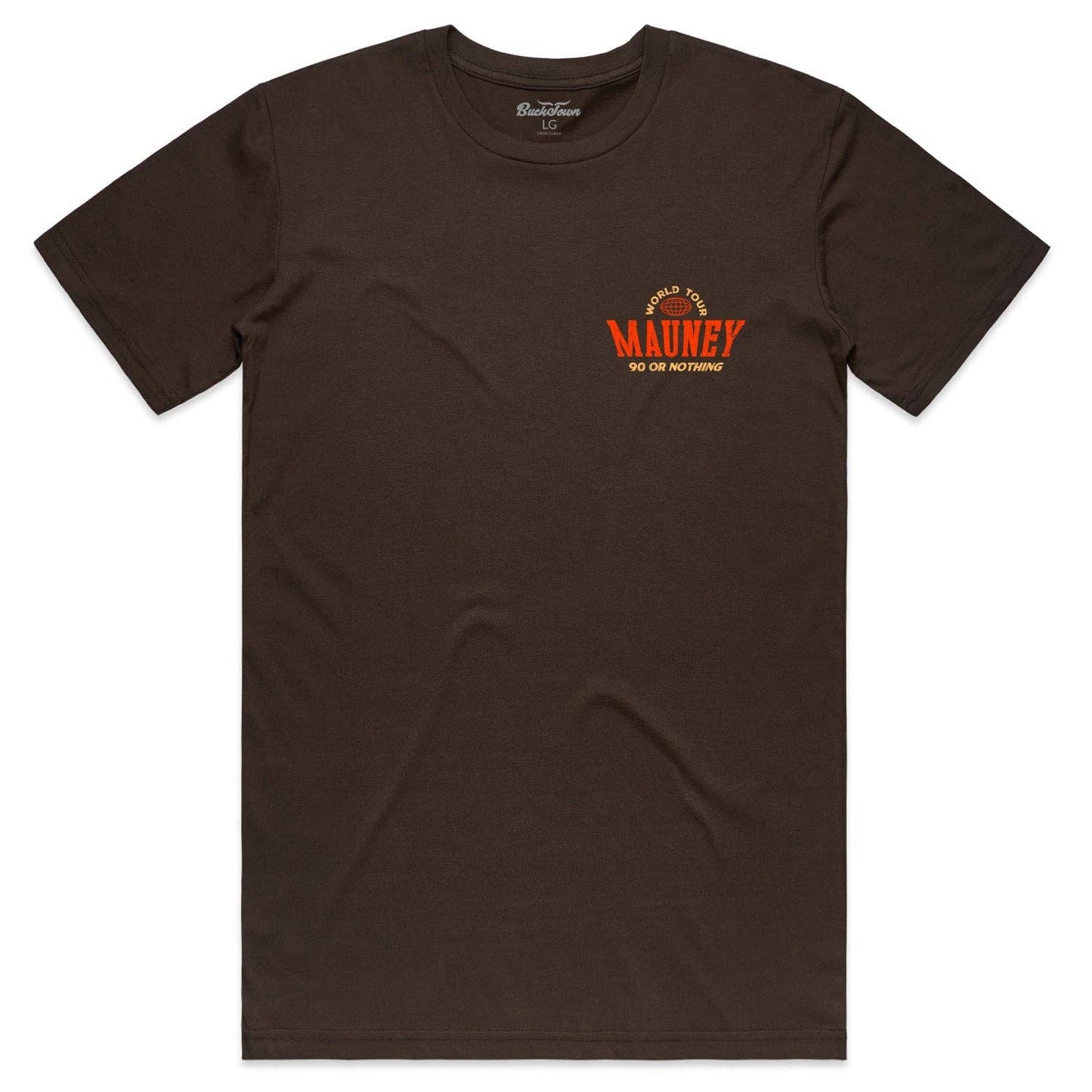American Cattle Co Brown Mauney 90 or Nothing Tee