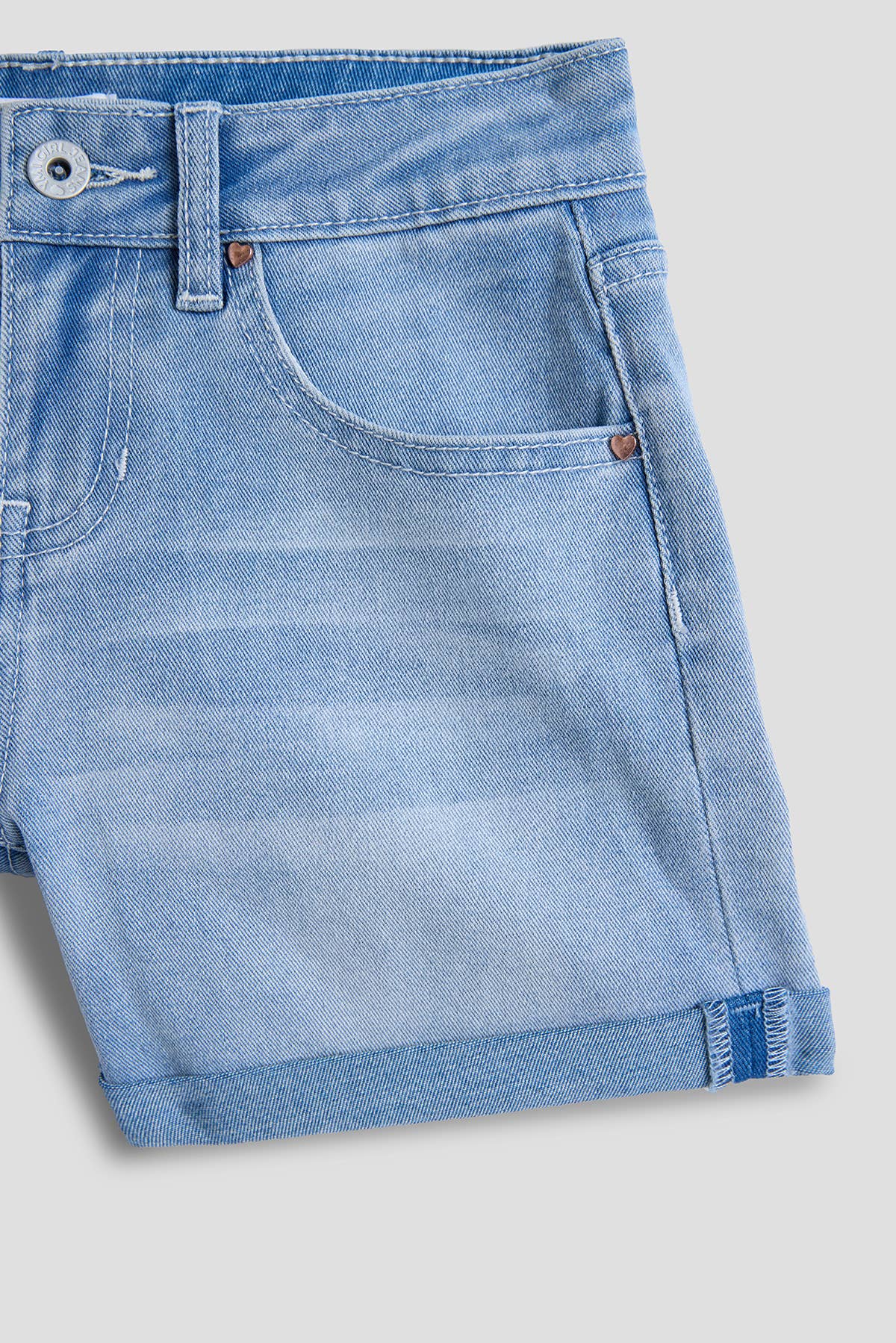 Girls YMI Cuffed Denim Shorts