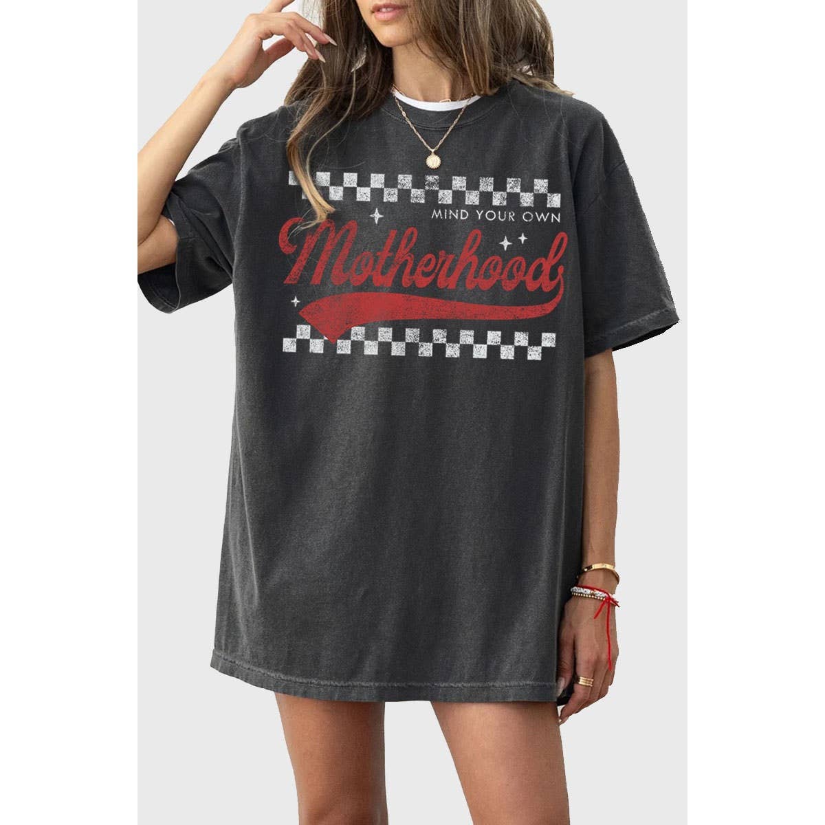 Mind Your Own Motherhood Oversized Tee