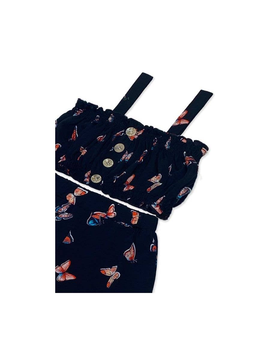 Girls Butterfly Short Set