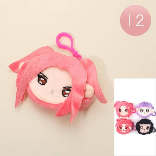 Kpop Demon Hunters Plush Pouch Bag Charm