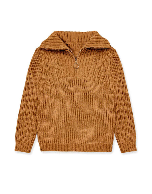 Girls Lurex Chenille Pullover