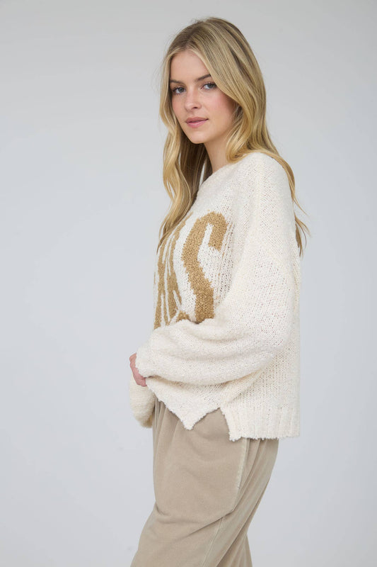 Texas Chunky Knit Sweater