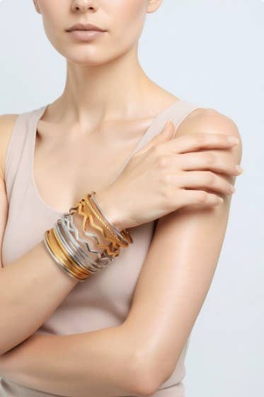 Brookhaven Stackable Bangle Bracelets