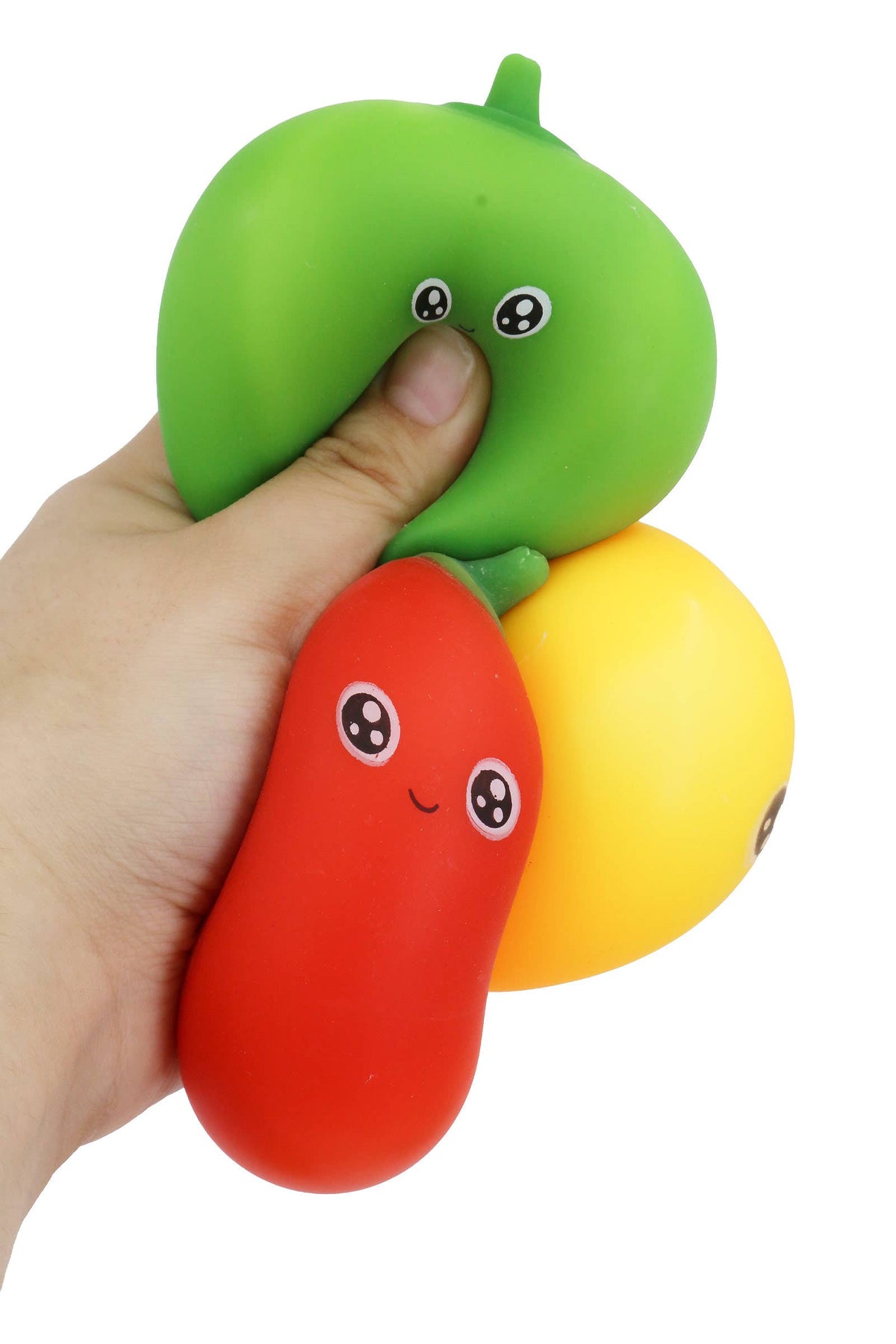 Squishy Bell Pepper Set Toy