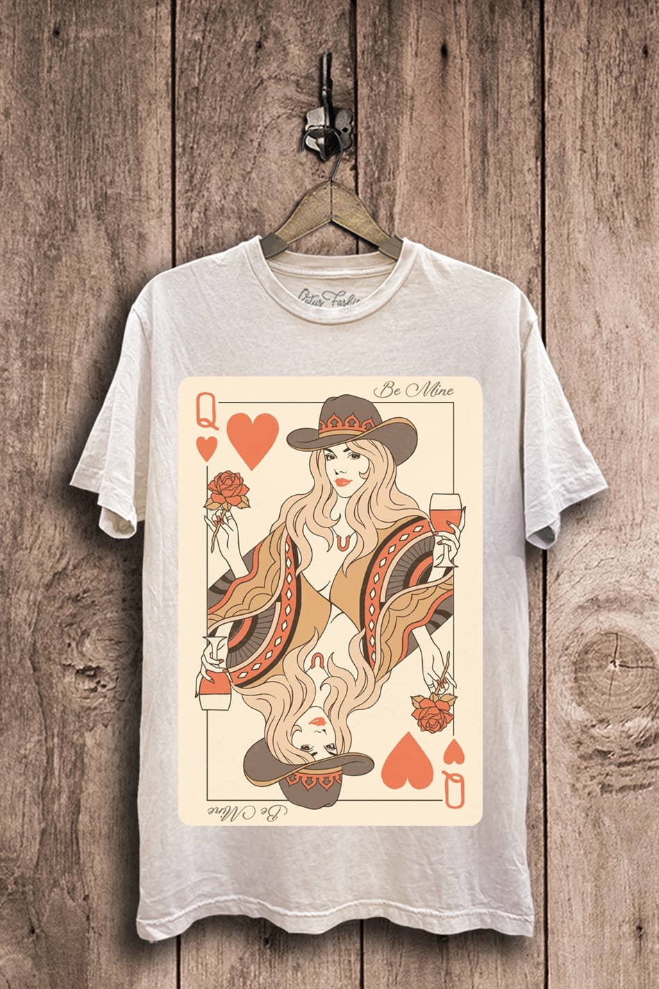 Queen of Hearts Cowgirl Tee