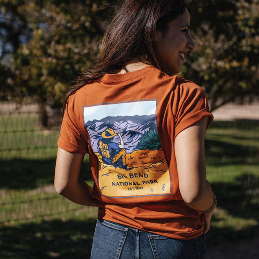 Mens Sendero Big Bend National Park Tee