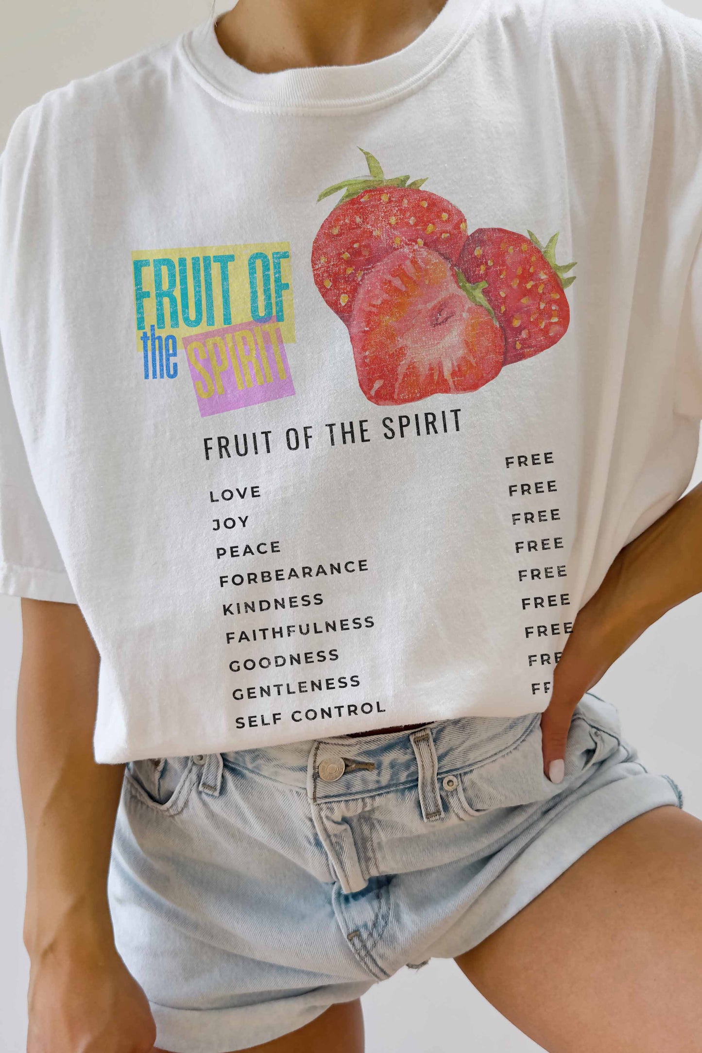 Fruit of the Spirit Oversized Tee