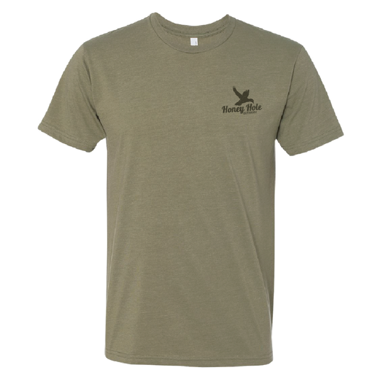 Mens Honey Hole Duck Camo Tee
