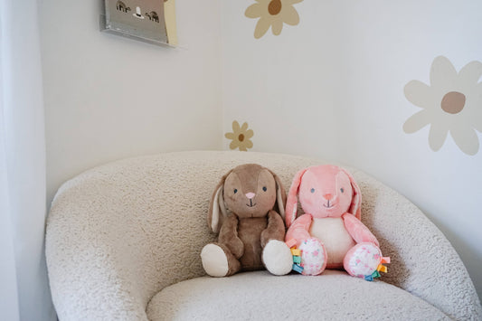 Itzy Ritzy Sweetie Snuggles™ Plush: Taupe Bunny