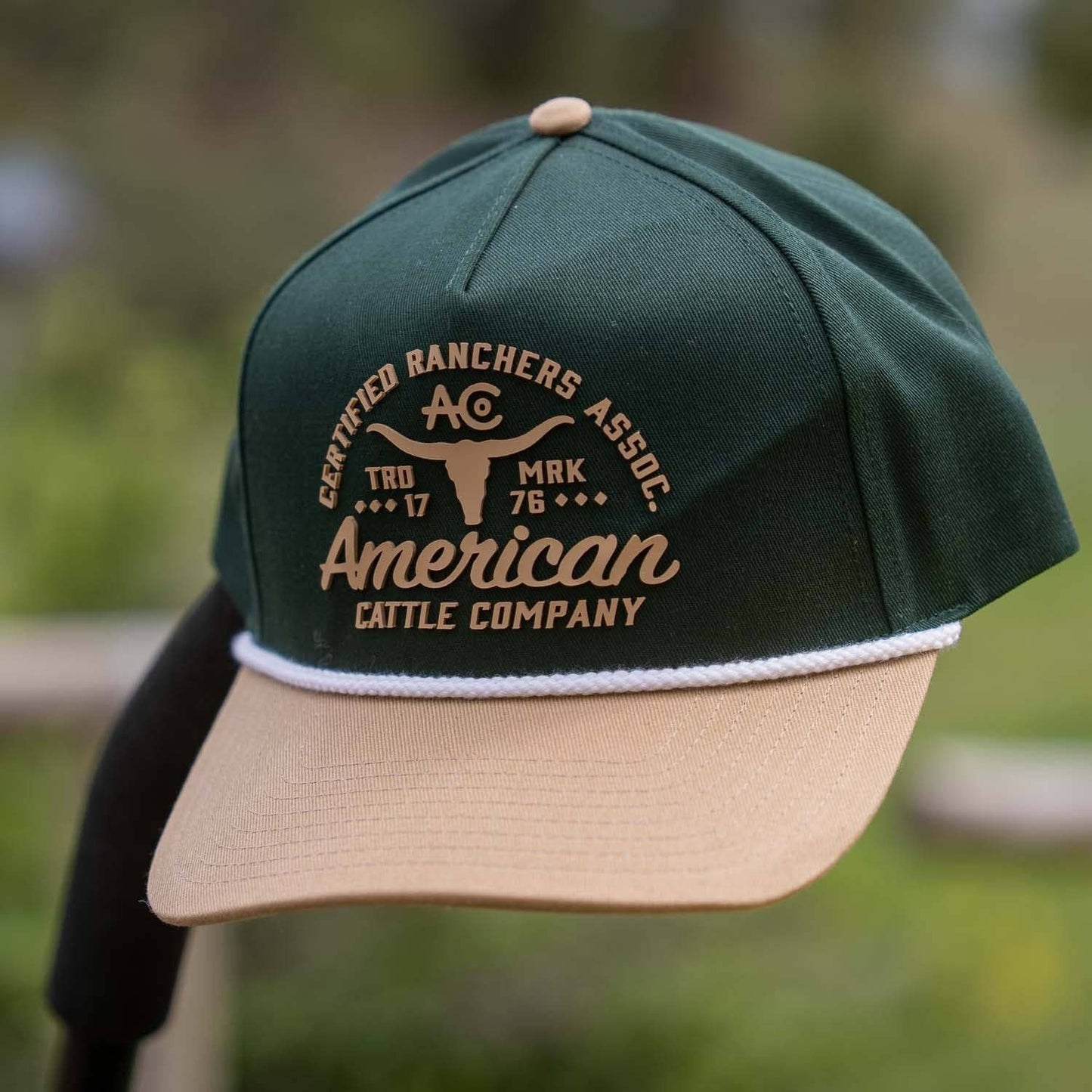 American Cattle Co Ranchers Olive Hat